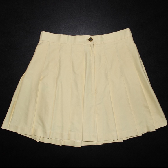 Jamie Sadock Yellow Pleated Tennis/Golf Skort – Size 8 - Picture 4 of 14